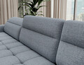Coltar extensibil stanga 4 locuri ELTAP, LT-100AUB, Berrto, 306x165x100 cm, lemn/poliester, albastru deschis