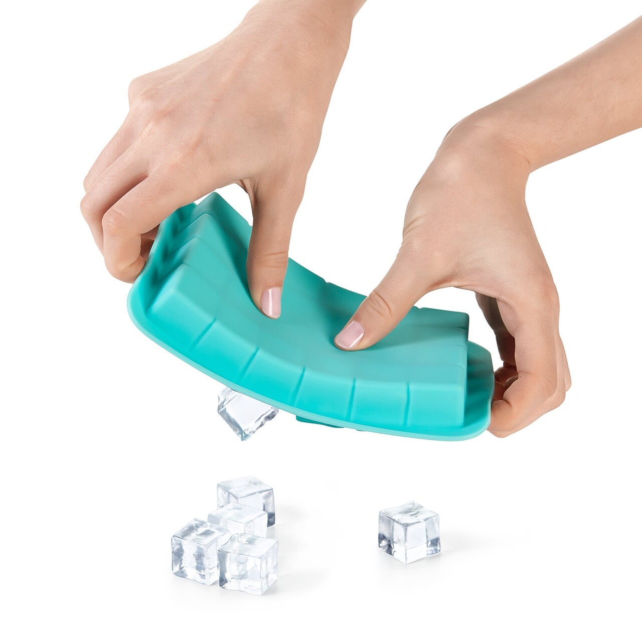 Set 2 forme pentru 48 cuburi de gheata, silicon, "Good Grips" - OXO - imagine 8