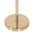 Lampadar Palm, Mauro Ferretti, 3 x E14, 40W, 55x160 cm, fier, auriu/gri