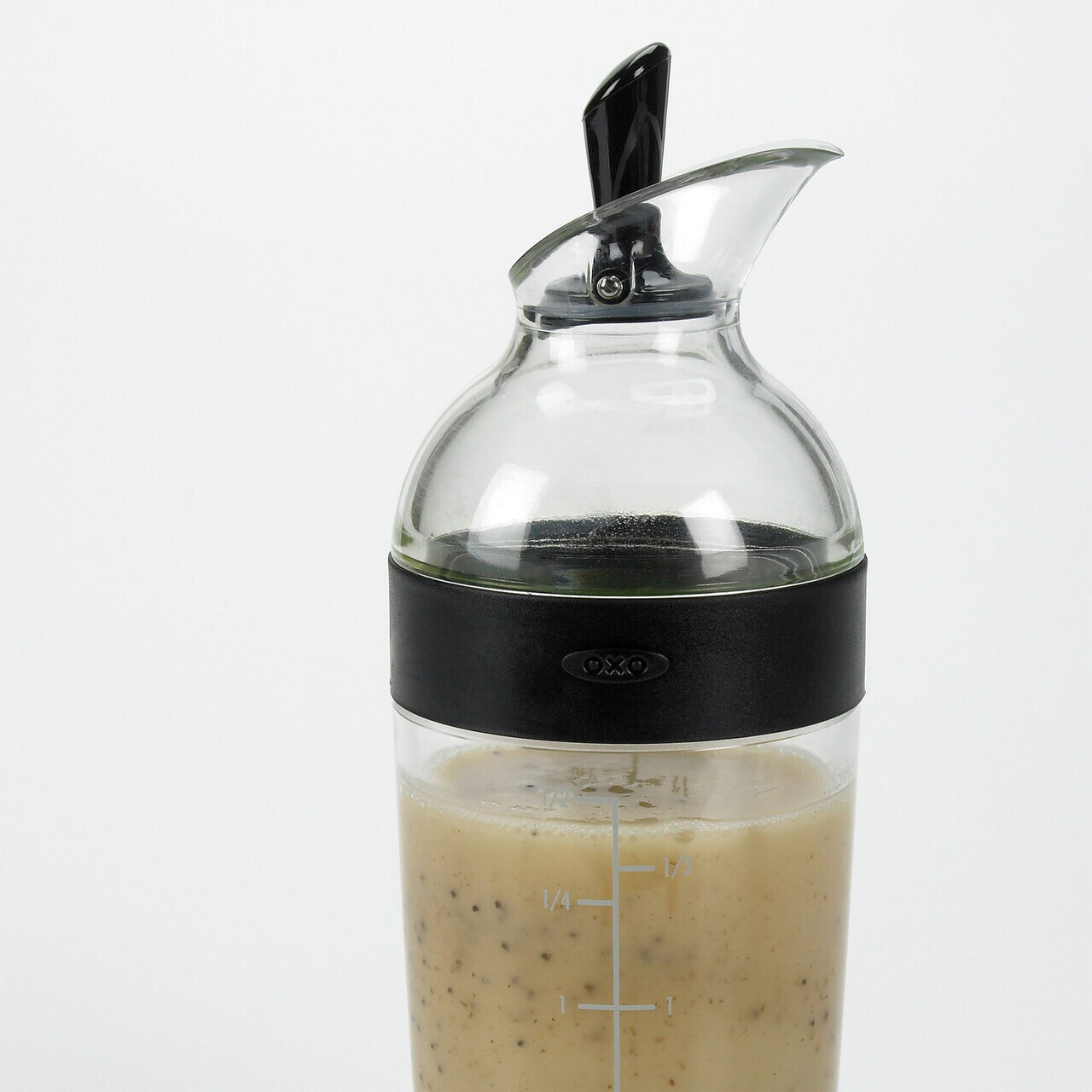 Shaker pentru dressing salata, 355 ml, tritan, "Good Grips" - OXO - view 4