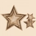 Set 2 tăvi decorative Chrismas Star