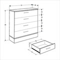 Dulap, Adore, Sfn-840-Mb-1, Stejar / Alb