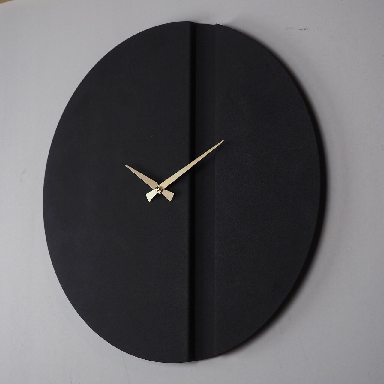 Ceas de perete, Block Metal Wall Clock, Dimensiune: 46 x 46 cm, Negru - view 5