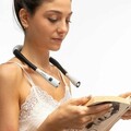 Lampa pentru citit LED reincarcabila cu pozitionare pe gat Neddrer, InnovaGoods, USB, autonomie 50-70 ore, 1000 mAh