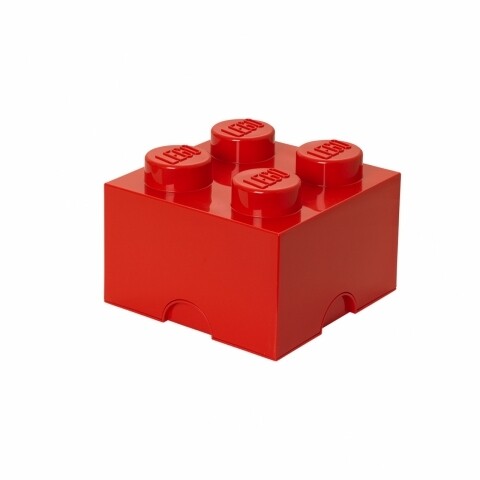 Cutie de depozitare LEGO, 5700 ml, polipropilena, rosu