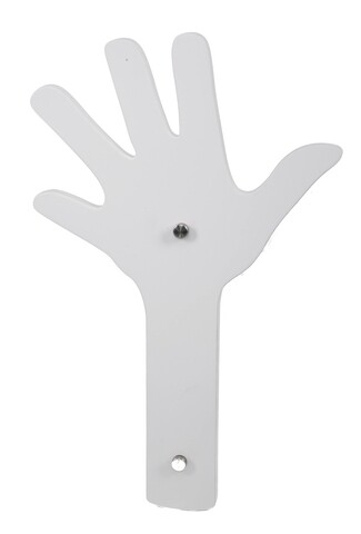 Poza Cuier Hand Shape, Mauro Ferretti, 40x26 cm, MDF, alb