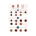 Brad Imperial pine cu decoratiuni, Decoris, 117x180 cm, 260 LED-uri, multicolor