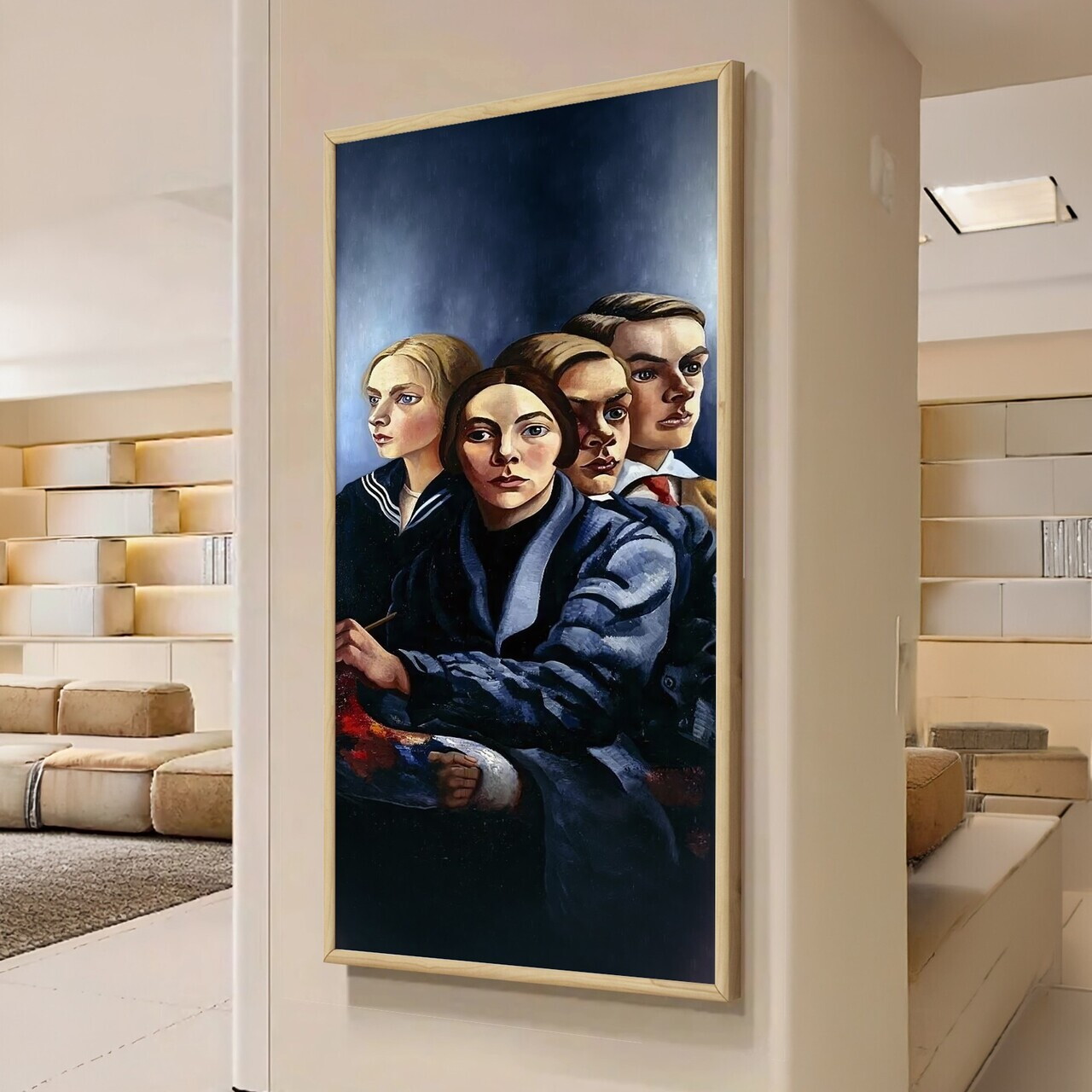 Tablou decorativ, Artsntmdl20-50120, Vopsire: MDF (Grosime: 2,7 mm), Multicolor — imaginea 2