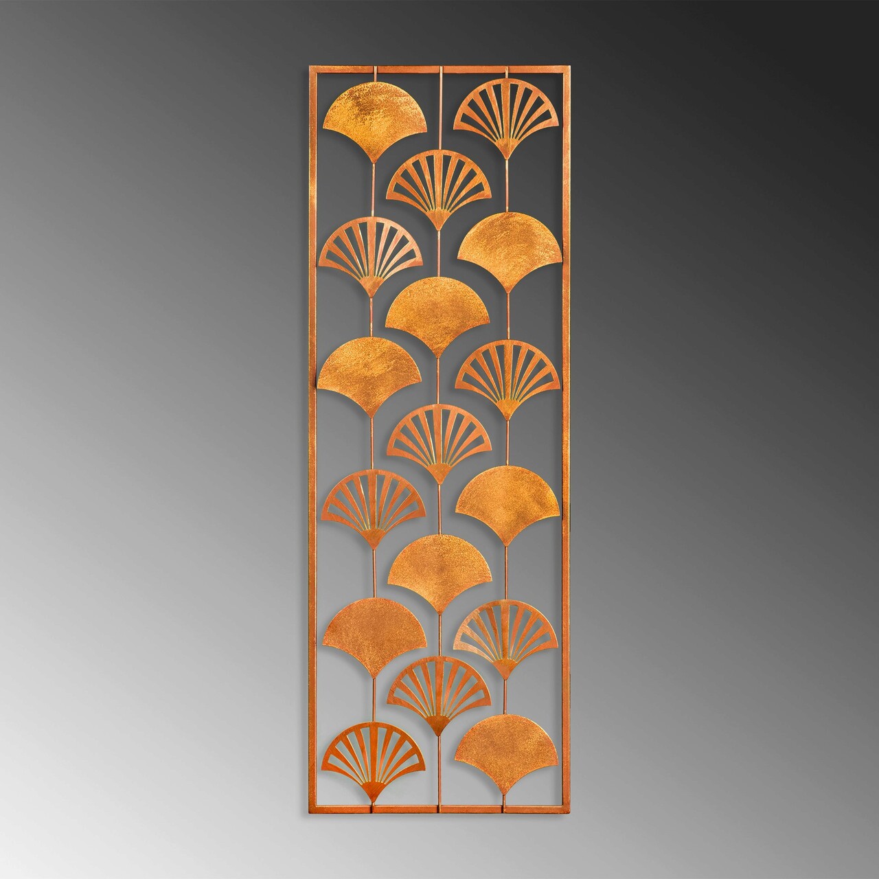 Decoratiune de perete, Fan, Dimensiune: 32 x 90 cm, Multicolor - imagine 5