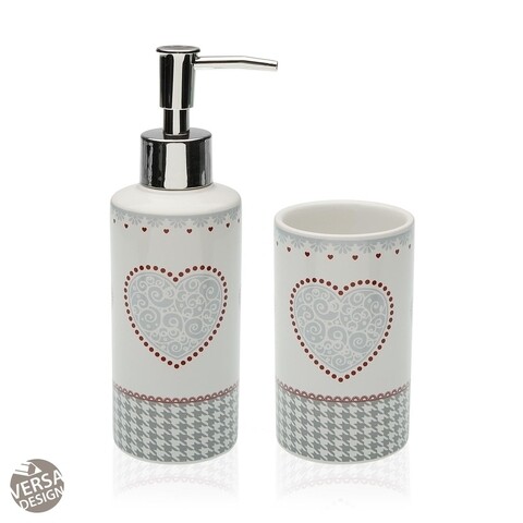 Set de baie kamira, versa, 2 piese, ceramica