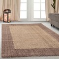 Covor Hugh, Decorino, 160x235 cm, polipropilena, maro