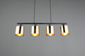 Lustra Jason, RL, 75x12x150 cm, 10W, 4x E14, metal, auriu