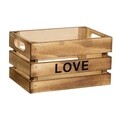 Cutie pentru depozitare, Love, Creaciones Meng, 18x12x10 cm, MDF