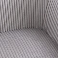 Scaun Pesa, Homla, 60x56x82 cm, poliester/lemn/poliuretan, gri