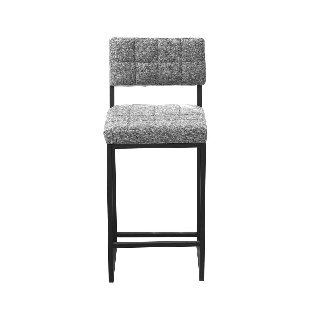 Scaun de bar, Hanah Home, Retro, 40x98x40 cm, Gri - imagine 7