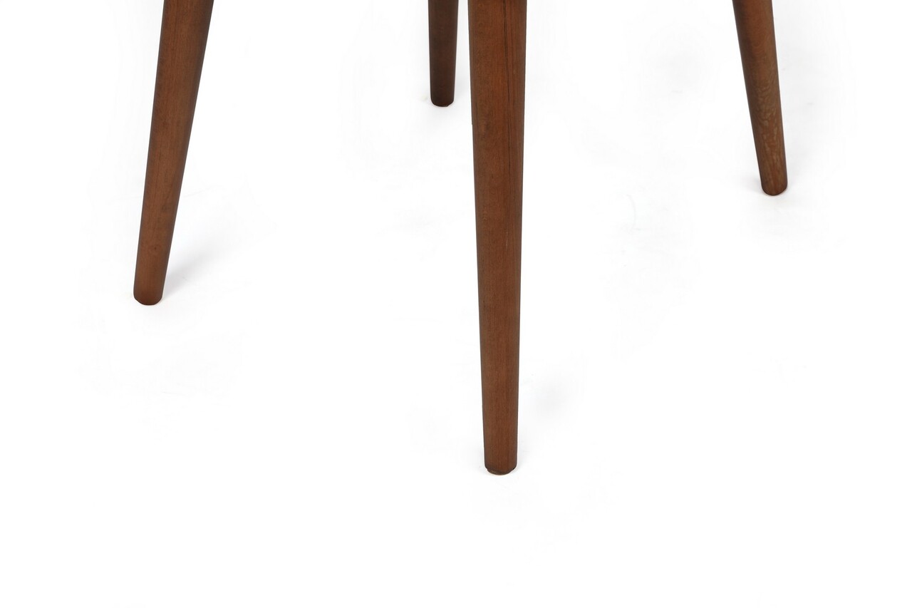 Set de scaune, Nmobb, Tutku-346 V4, Metal, Crema/Nuca