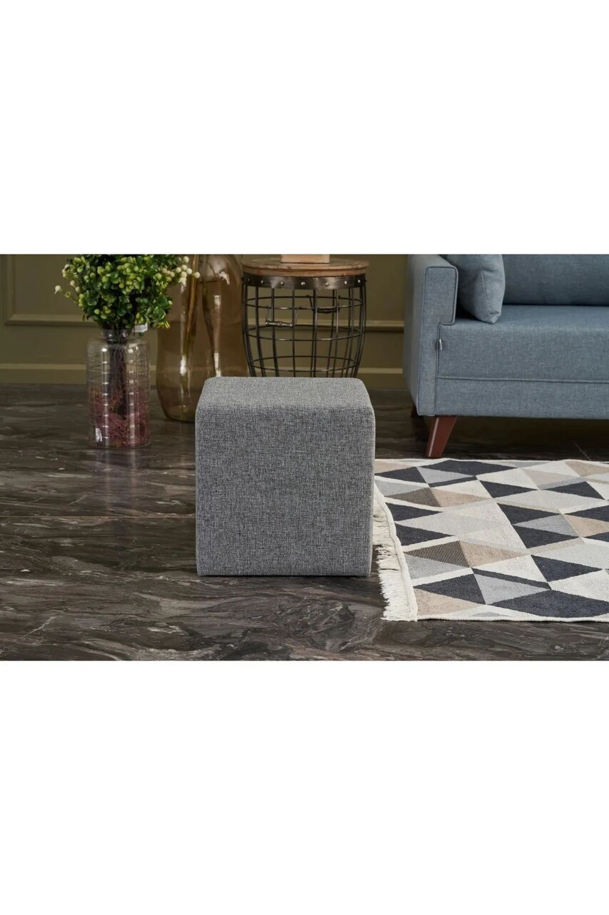 Taburet, Atelier del Sofa, 825BLC1456, Gri - view 3
