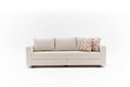 Canapea extensibila 3 locuri, Balcab Home, 825BLC5249, Lemn / MDF / PAL, Crem