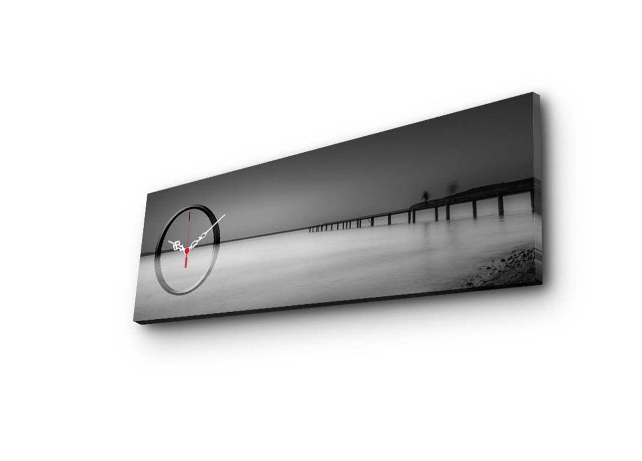 Ceas de perete, 3090CS-41, 30 x 90 cm, Multicolor - view 2