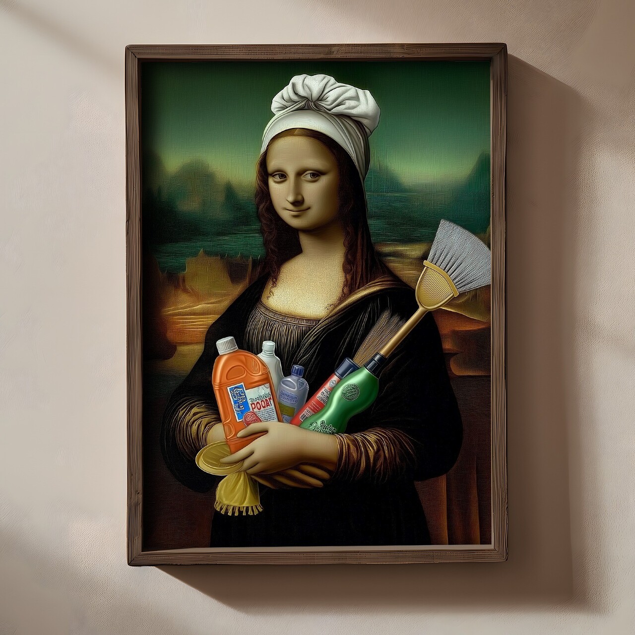 Tablou decorativ TUN041-L Lemn Multicolor