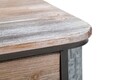 Noptiera Bronxs, Mauro Ferretti, 47.5x36.5x63.5 cm, fier, negru/gri
