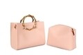 Geanta Beverly Hills Polo Club, 712, piele ecologica, roz pudrat