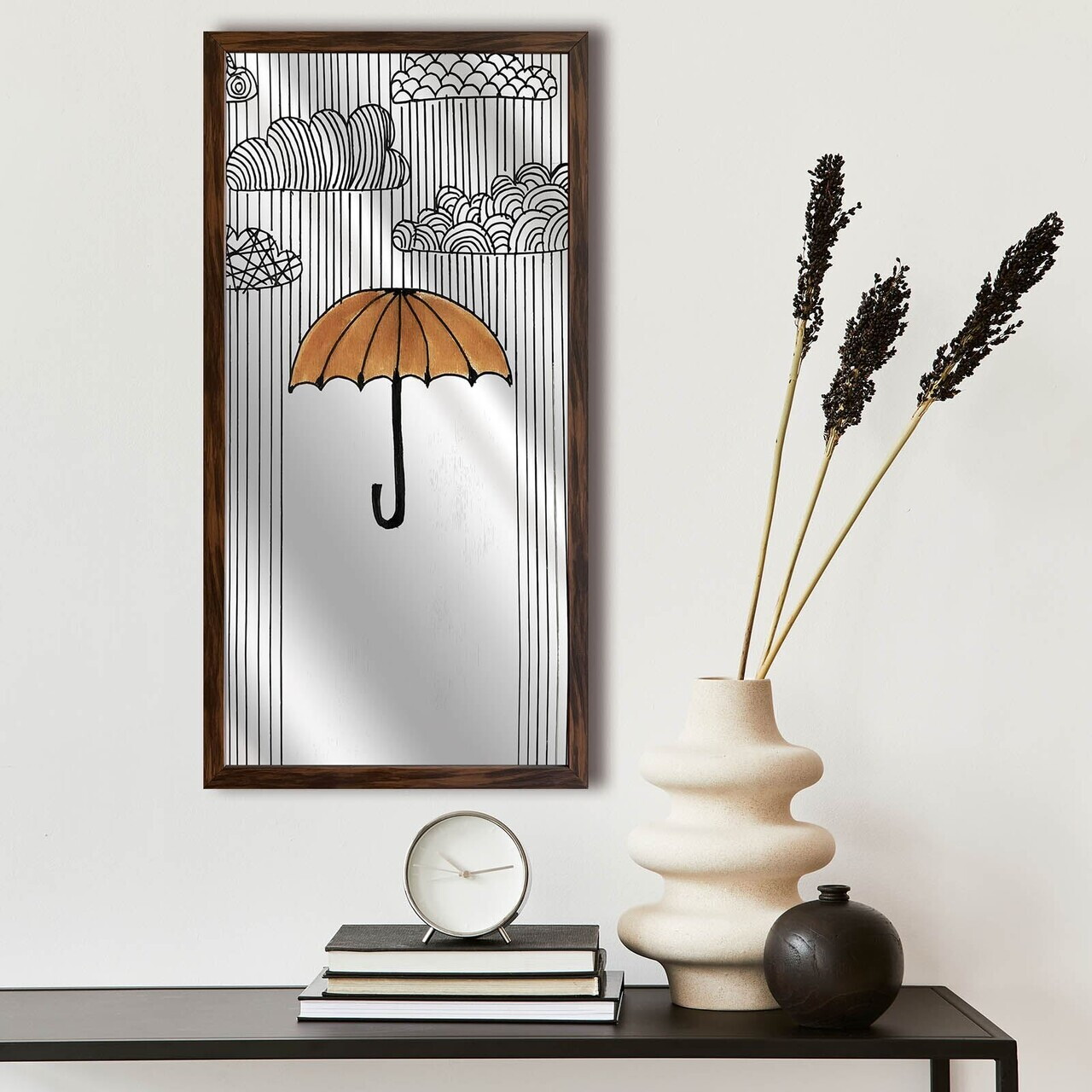 Tablou decorativ, Ahsalct-019, Cadru: 100% PVC (Grosime: 2 cm), Multicolor — imaginea 2