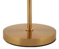 Lampa de masa Oldy, Mauro Ferretti, 1 x E27, 40W, 30x53 cm, fier/sticla, auriu/portocaliu