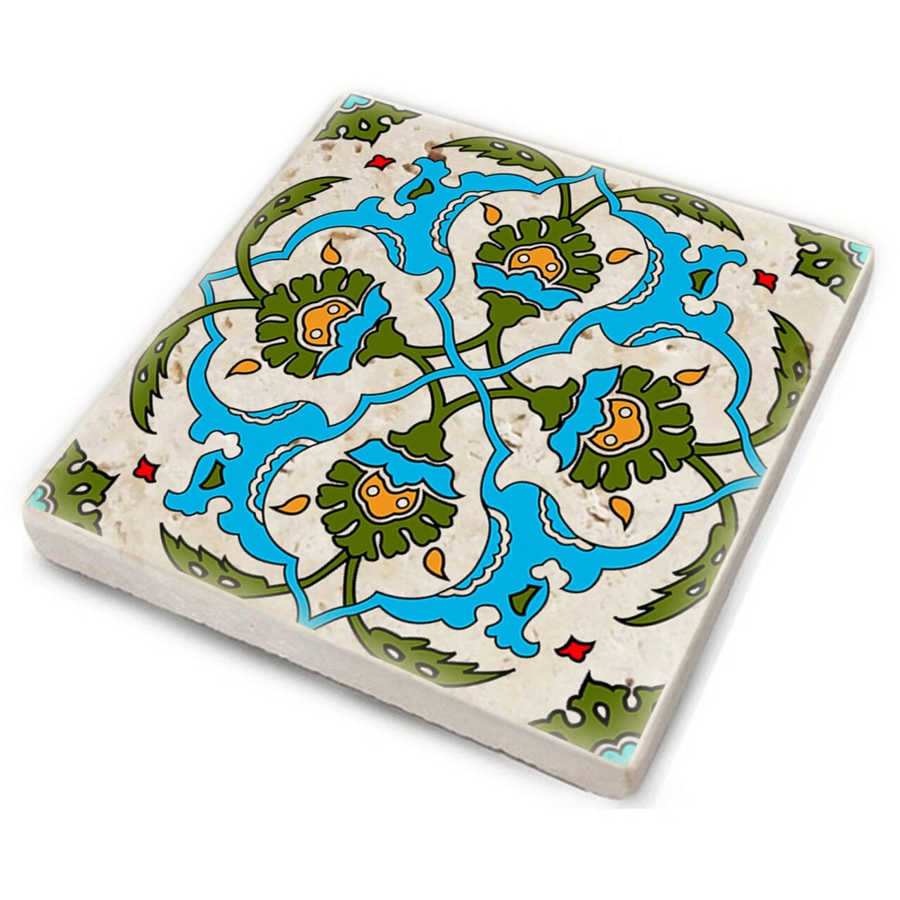 Set suporturi de pahare, Hermia, 366TYR1110, Multicolor - view 2
