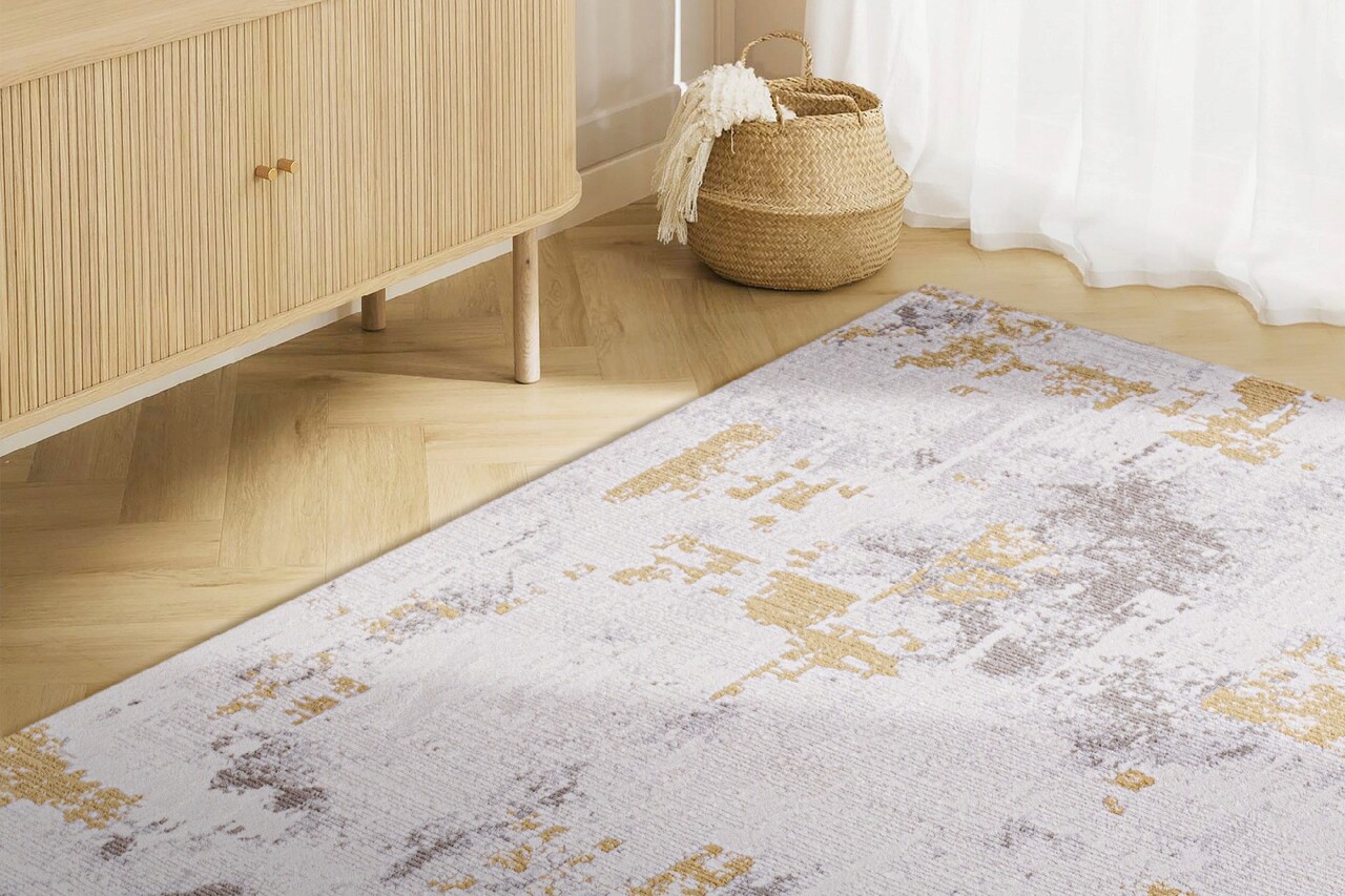Covor, 46018 Milas, 200x290 cm, Acril, Galben