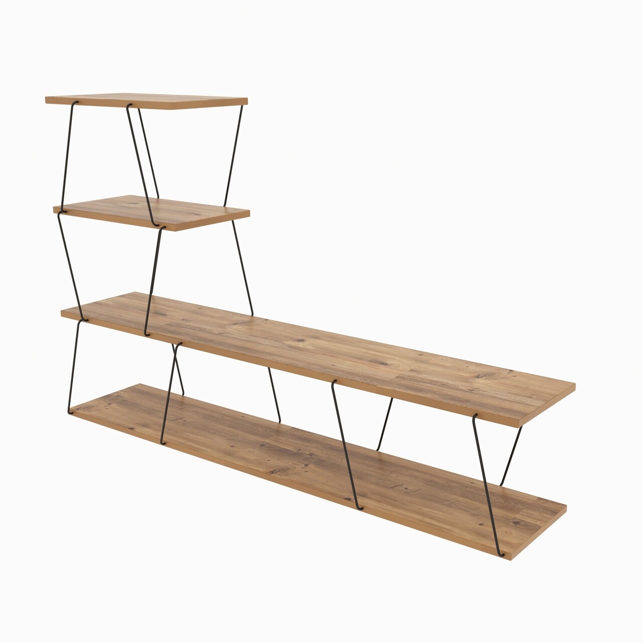 Comoda TV, Hanah Home, Ilgaz, 150x93x30 cm, Pin - view 5