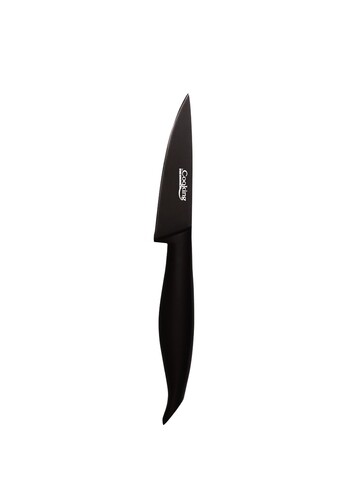 Cutit pentru decojit dark line, heinner, 20 cm, inox, negru