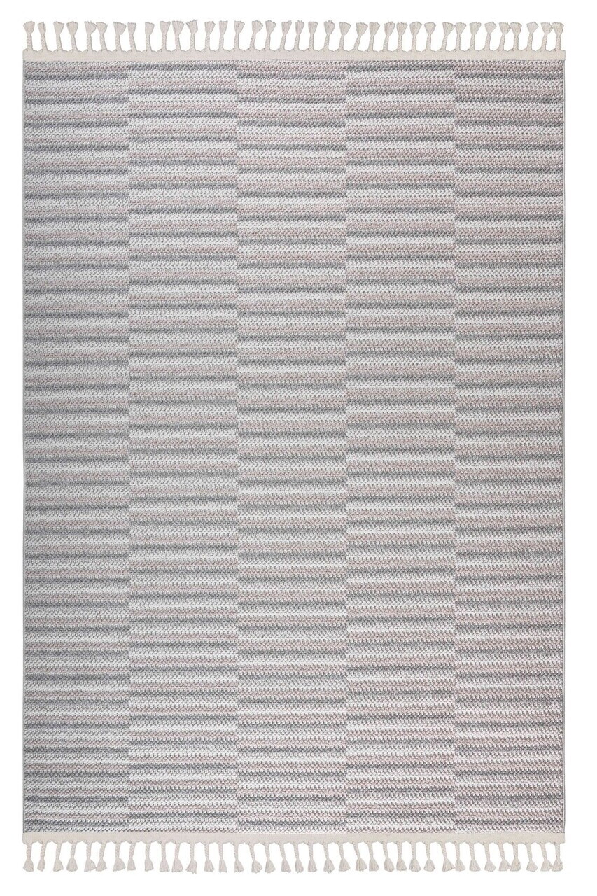 Covor, Grove, 120x170 cm, Poliester, Bej / Gri — imaginea 5