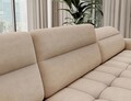 Coltar extensibil dreapta 4 locuri ELTAP, RT-18TOS, Berrto, 306x165x100 cm, lemn/poliester, bej deschis