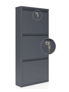 50x104x15 cm, Antracit