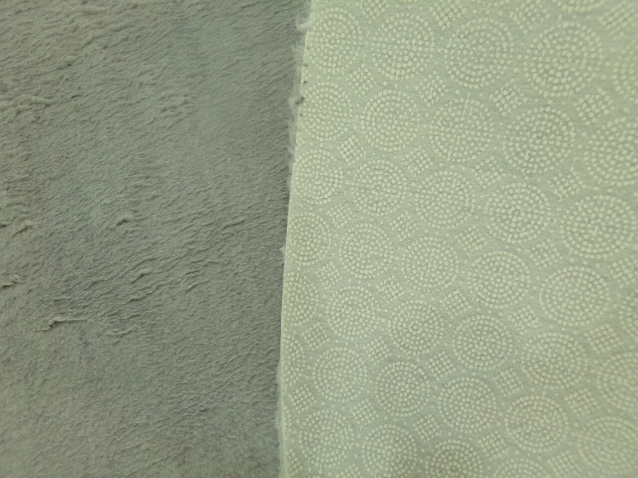 Covor (100 cm) Oval Plush Gri deschis