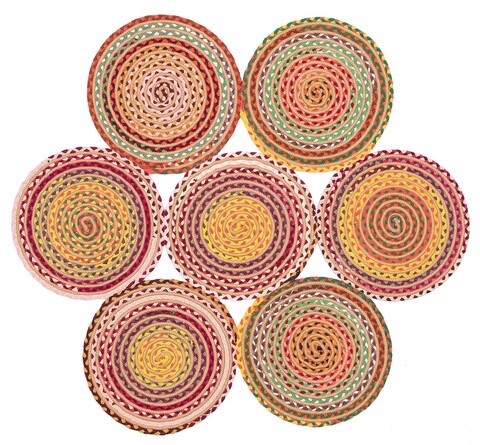 Covor Eko rezistent, CMX 03, 50% bumbac, 50% poliester, 120 cm Ø Covoare