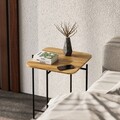 Masuta de cafea, Cerritos, Shb-005, 46x56x46 cm, Lemn, Negru / Natural