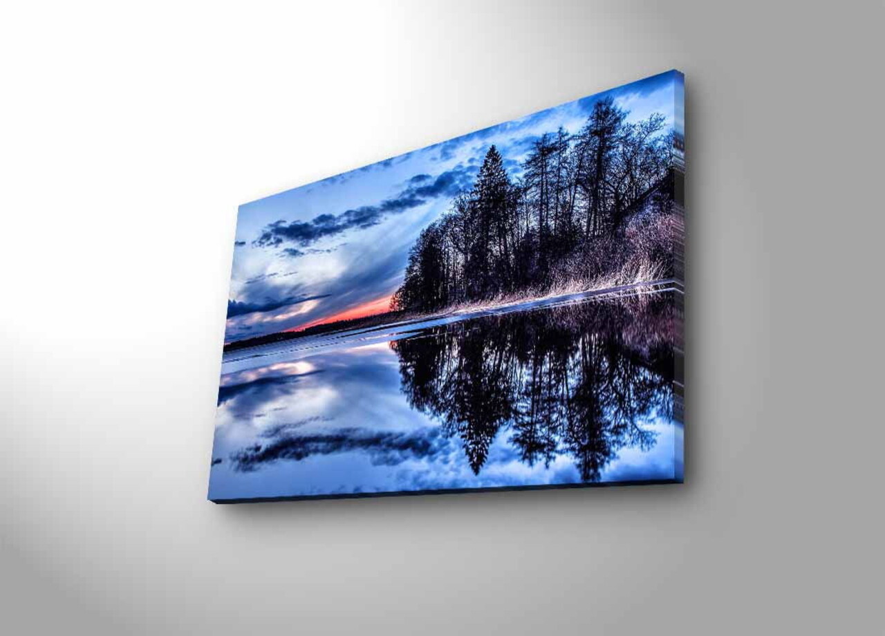 Tablou decorativ cu lumina LED, 4570DHDACT-013, Dimensiune: 45 x 70 cm, Multicolor - view 4
