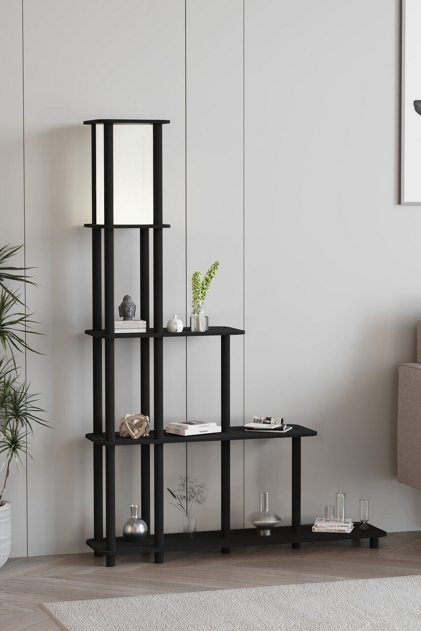 Lampadar, L'essentiel Maison, 666PTR1154, Negru - view 2