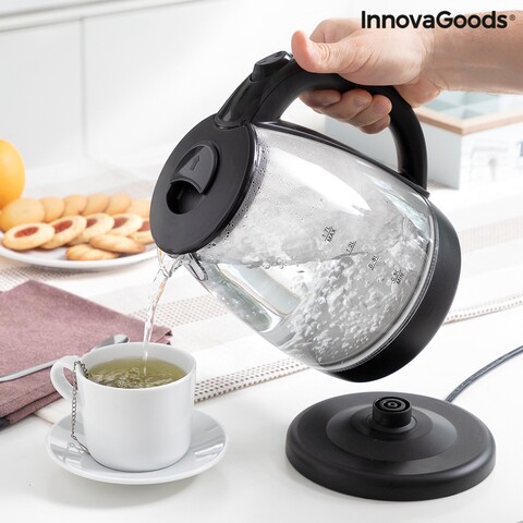 Ceainic electric cu lumina led ketled, innovagoods, 2200w