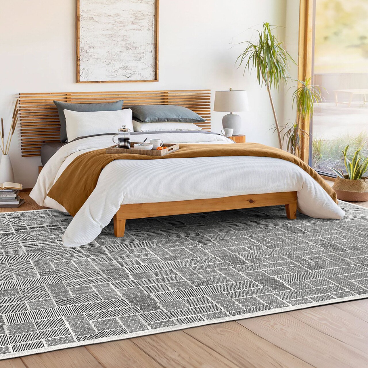 Covor (160 x 230), Kece-Fr53, 160x230 cm, Negru - view 2