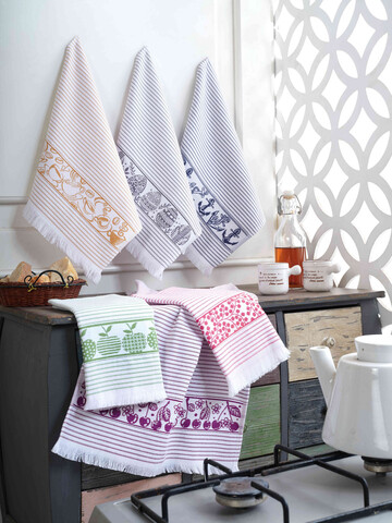 Set prosoape de baie, Şaheser, Pecete, Bumbac, Alb / Albastru închis / Gri / Roz / Violet / Verde / Galben
