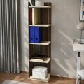 Corp biblioteca, Hanah Home, Aura, 37.8x150x23.8 cm, Travertin/Nuc