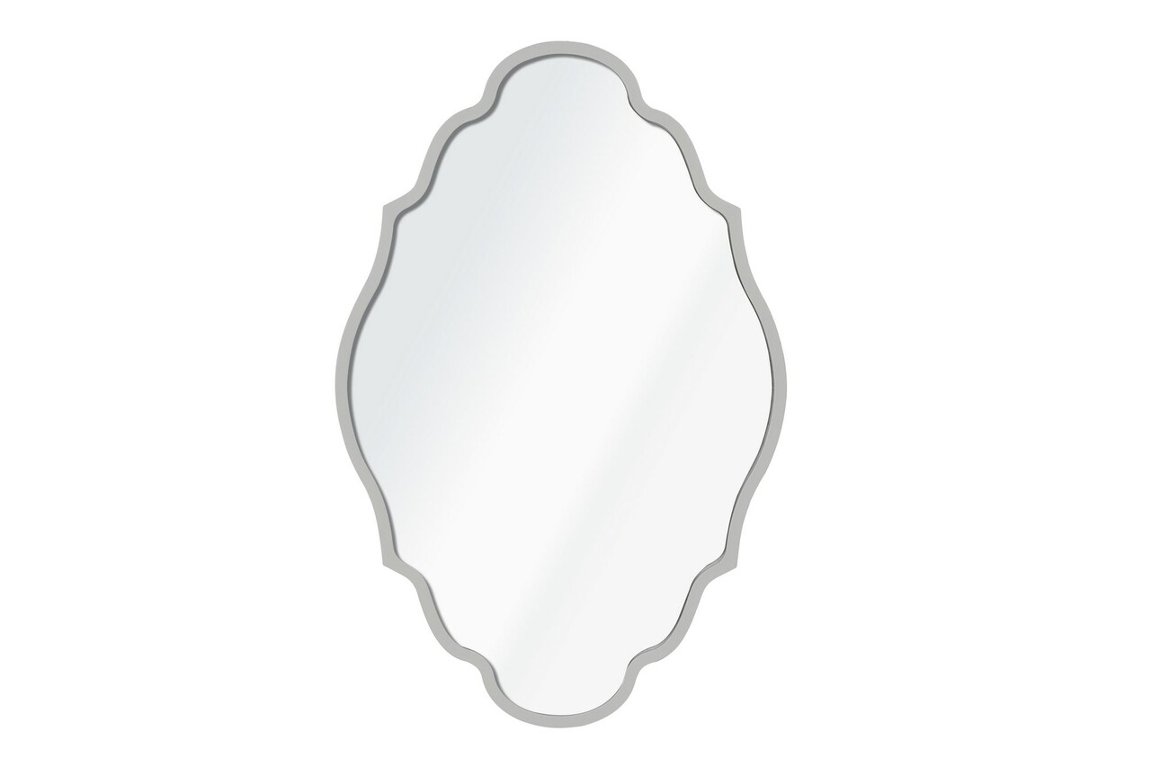Oglinda decorativa, Lumisfera, Axis 30 x 47, Argintiu - 1 | YEO