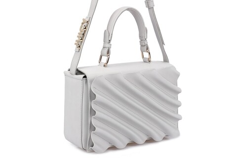 Geanta juicy couture 159, 26x11x18 cm, piele ecologica, gri