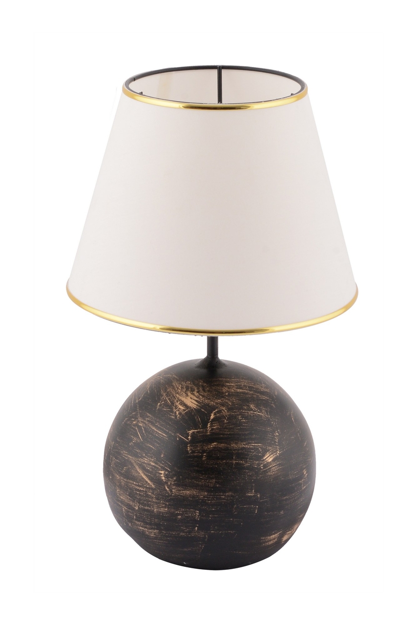 Lampa de masa, Opviq, 390FLH2255, Negru / Alb / Auriu - view 2