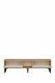 Comoda TV, Hanah Home, Didema 150, 150x40.5x30 cm, Stejar Safir / Alb