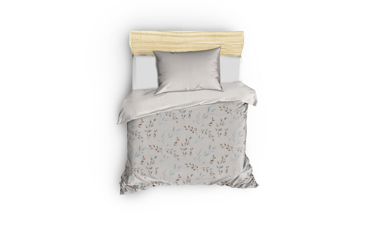Lenjerie de pat pentru o persoana, Lendell - Mint, Cotton Box, Bumbac Ranforce - 2 | YEO