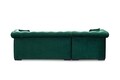 Coltar extensibil cu lada si sezlong stanga, Chester One, L.247 l.171 H.74, stofa, Velvet Louvre Green